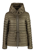 Load image into Gallery viewer, Raie Hooded full-zip down jacket
