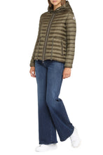 Load image into Gallery viewer, Raie Hooded full-zip down jacket