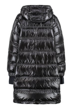Load image into Gallery viewer, Rochelair long hooded down jacket