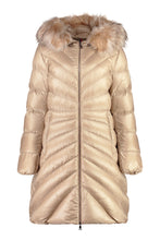 Load image into Gallery viewer, Chandre long hooded down jacket