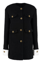 Load image into Gallery viewer, Carolina gold-tone metal button coat