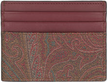 Load image into Gallery viewer, Paisley motif card holder