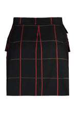 Load image into Gallery viewer, Check pattern wool skirt