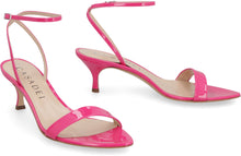 Load image into Gallery viewer, Scarlet patent leather sandals