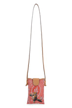 Load image into Gallery viewer, Paisley print crossbody phone holder