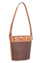 Load image into Gallery viewer, Paisley print bucket bag