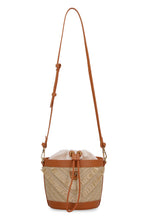 Load image into Gallery viewer, Raffia bucket bag