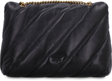 Load image into Gallery viewer, Love Big Puff quilted leather crossbody bag