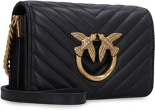 Load image into Gallery viewer, Love Click Mini quilted leather crossbody bag