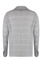Load image into Gallery viewer, Cotton blend single-breast jacket