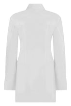 Load image into Gallery viewer, Cotton dress with pearl buttons