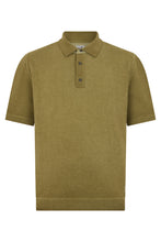 Load image into Gallery viewer, Short sleeve polo knit