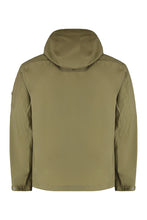 Load image into Gallery viewer, Jacket with hood in technical fabric