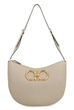 Load image into Gallery viewer, Maxi Gancio leather hobo-bag