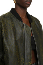 Load image into Gallery viewer, Anja lambskin bomber jacket