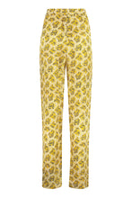Load image into Gallery viewer, Piera Printed high-rise trousers
