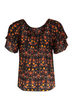 Load image into Gallery viewer, Penelope floral print silk top