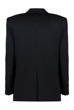 Load image into Gallery viewer, Peagan double-breasted wool blazer