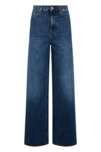 Load image into Gallery viewer, Straight-leg high-waisted jeans