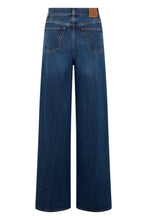 Load image into Gallery viewer, Straight-leg high-waisted jeans