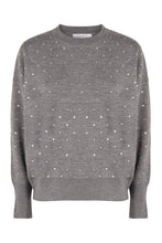 Load image into Gallery viewer, Crew-neck wool sweater