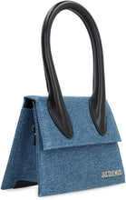Load image into Gallery viewer, Le Chiquito moyen Denim handbag