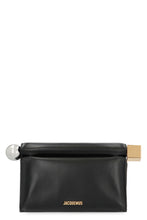 Load image into Gallery viewer, Rond Carré Leather clutch