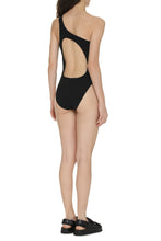 Load image into Gallery viewer, Sage One-shoulder swimsuit