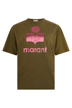 Load image into Gallery viewer, Linen t-shirt with print