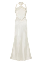 Load image into Gallery viewer, Long satin dress