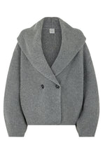 Load image into Gallery viewer, Double Breasted Cardigan in Wool Blend