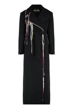Load image into Gallery viewer, Long wool coat