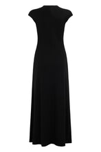 Load image into Gallery viewer, Long dress with short sleeves