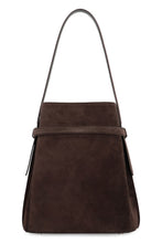 Load image into Gallery viewer, Bucket bag in suede leather