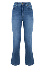 Load image into Gallery viewer, Flared jeans in cotton