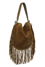 Load image into Gallery viewer, Oskan Suede shoulder bag