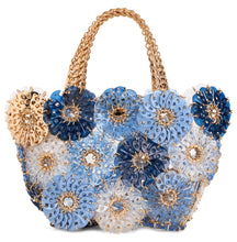 Load image into Gallery viewer, Handbag with flowers