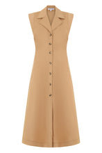 Load image into Gallery viewer, Midi dress in a cotton blend