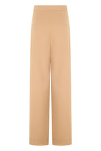 Load image into Gallery viewer, Pleated straight trousers in cotton