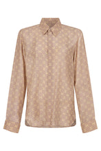 Load image into Gallery viewer, Silk shirt with print