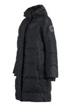 Load image into Gallery viewer, Byward long hooded down jacket - Black Label