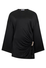 Load image into Gallery viewer, Mini dress with wide sleeves