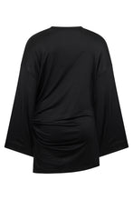 Load image into Gallery viewer, Mini dress with wide sleeves