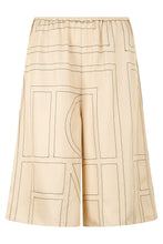 Load image into Gallery viewer, Silk shorts with monogram