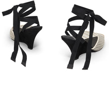 Load image into Gallery viewer, Espadrilles in mesh with wedge