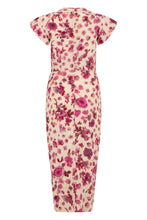 Load image into Gallery viewer, Silk floral dress