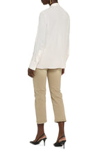 Load image into Gallery viewer, Pussy-bow silk blouse
