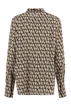 Load image into Gallery viewer, Printed silk shirt