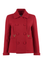 Load image into Gallery viewer, Double-breasted wool jacket