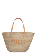 Load image into Gallery viewer, Raffia tote bag
